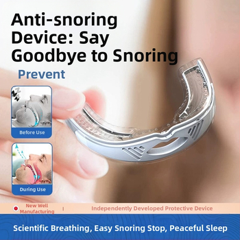 Αντι-ροχαλητό οδοντικό εργαλείο για άνδρες και γυναίκες, ανακουφίζει από τη ρινική συμφόρηση, οδοντιατρικός ορθωτικός, καουτσούκ, ελαφρύς πολυτελής σχεδιασμός