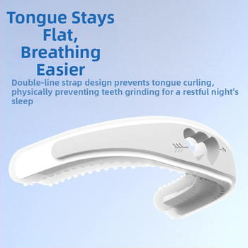 Αντι-ροχαλητό οδοντικό εργαλείο για άνδρες και γυναίκες, ανακουφίζει από τη ρινική συμφόρηση, οδοντιατρικός ορθωτικός, καουτσούκ, ελαφρύς πολυτελής σχεδιασμός