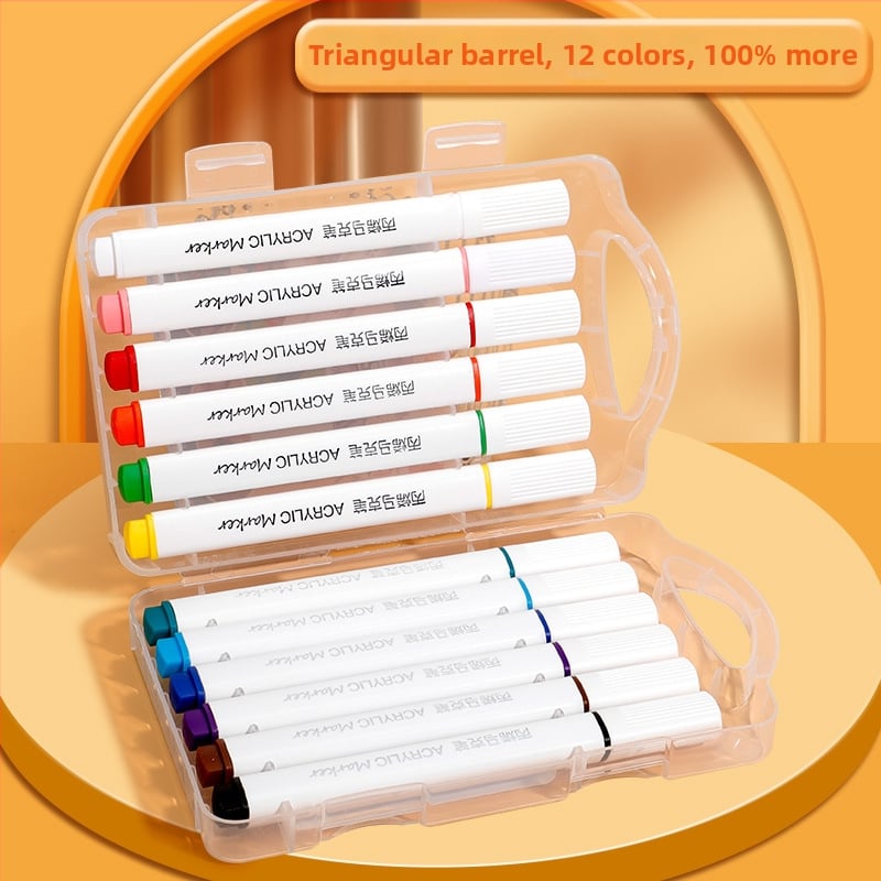 Hundred Knowledge akrila marķieris, ūdensizturīgs, graffiti un akvareļu zīmējumiem