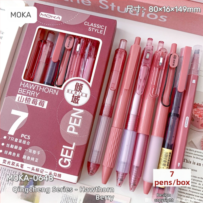 Gēla pildspalva ar plastmasas korpusu, nerūsējošā tērauda gals, neizdzēšams