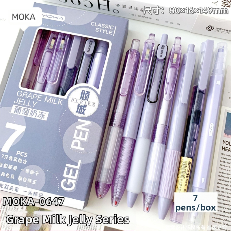 Gēla pildspalva ar plastmasas korpusu, nerūsējošā tērauda gals, neizdzēšams