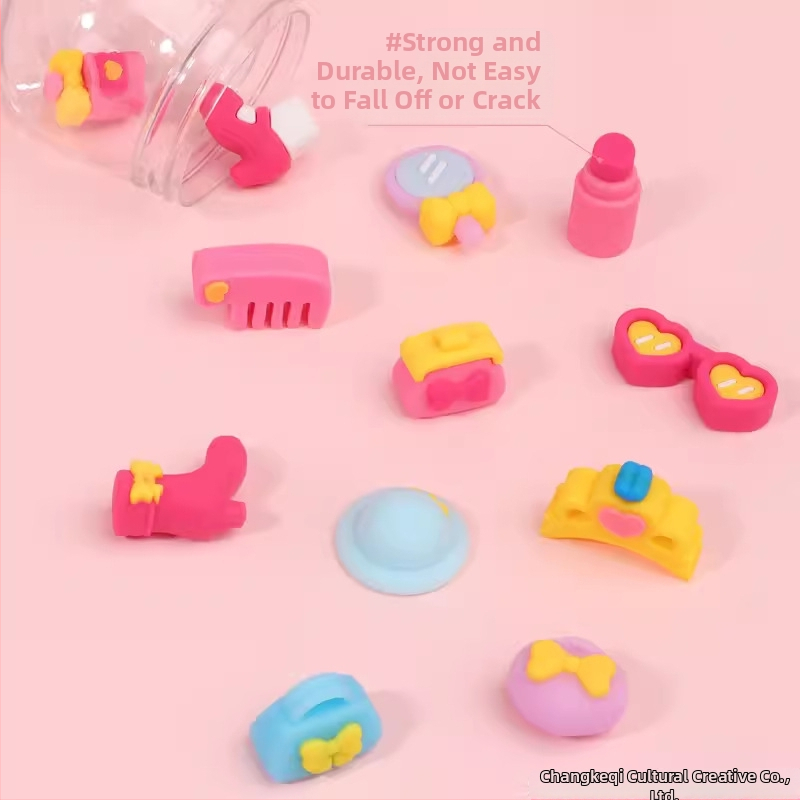 Keqijia 3D гума за корекция с форми на морски животни в кофа, TPR материал, за деца и ученици