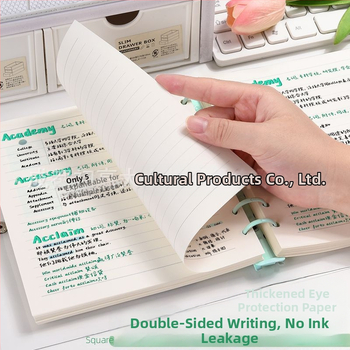 Σημειωματάριο με PVC εξώφυλλο, δέσιμο loose-leaf, χαρτί 80 g/m², XFYP, δημιουργικές τάσεις