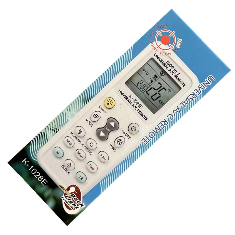 Univerzális légkondicionáló távirányító - Shengpeng, 1028E, mechanikus vezérlés, TV-kiegészítők