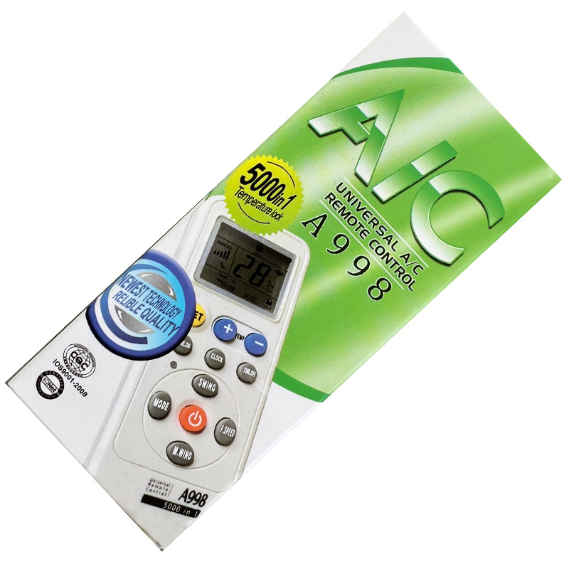 Univerzális légkondicionáló távirányító - Shengpeng, 1028E, mechanikus vezérlés, TV-kiegészítők