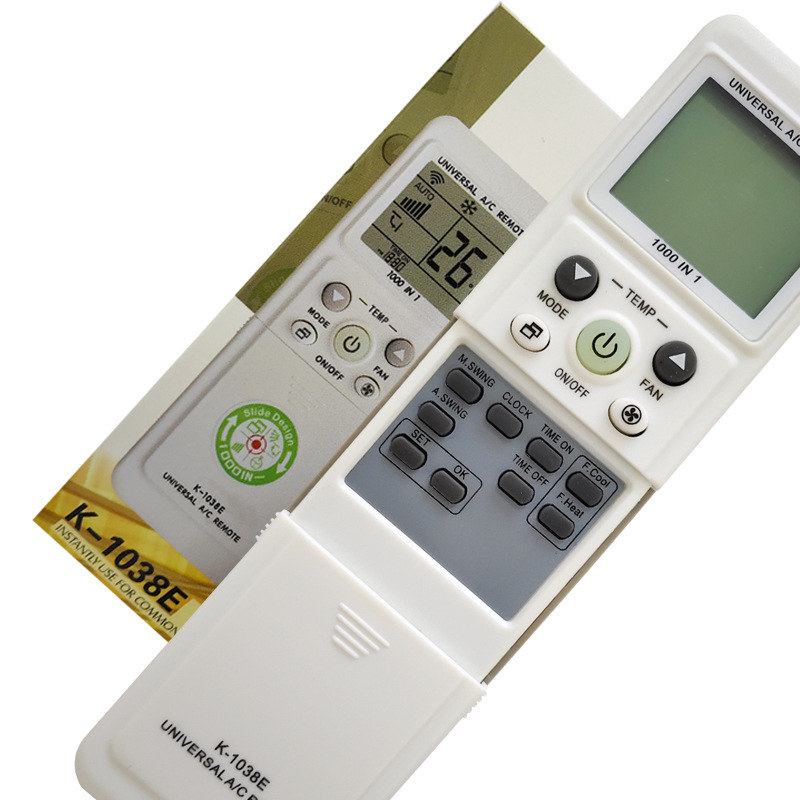Univerzális légkondicionáló távirányító - Shengpeng, 1028E, mechanikus vezérlés, TV-kiegészítők