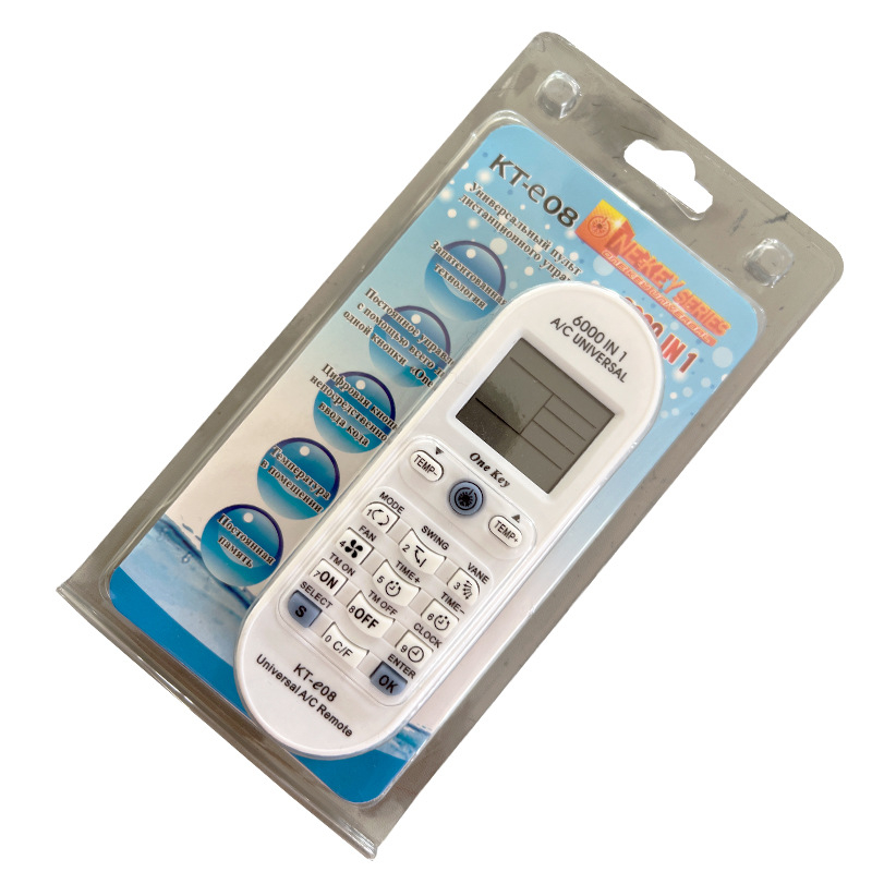 Univerzális légkondicionáló távirányító - Shengpeng, 1028E, mechanikus vezérlés, TV-kiegészítők