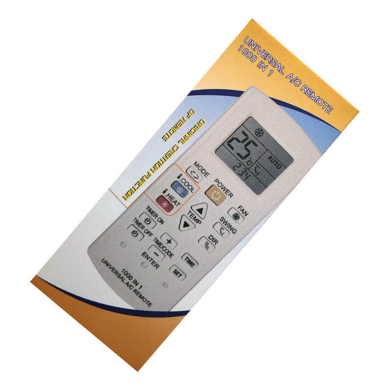 Univerzális légkondicionáló távirányító - Shengpeng, 1028E, mechanikus vezérlés, TV-kiegészítők