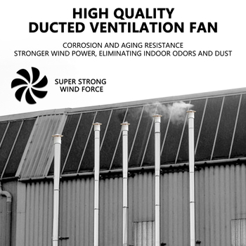12V Αθόρυτος ανεμιστήρας εξαγωγής για εξαερισμό, πλαστικό περίβλημα, ροή αέρα προς τα εμπρός