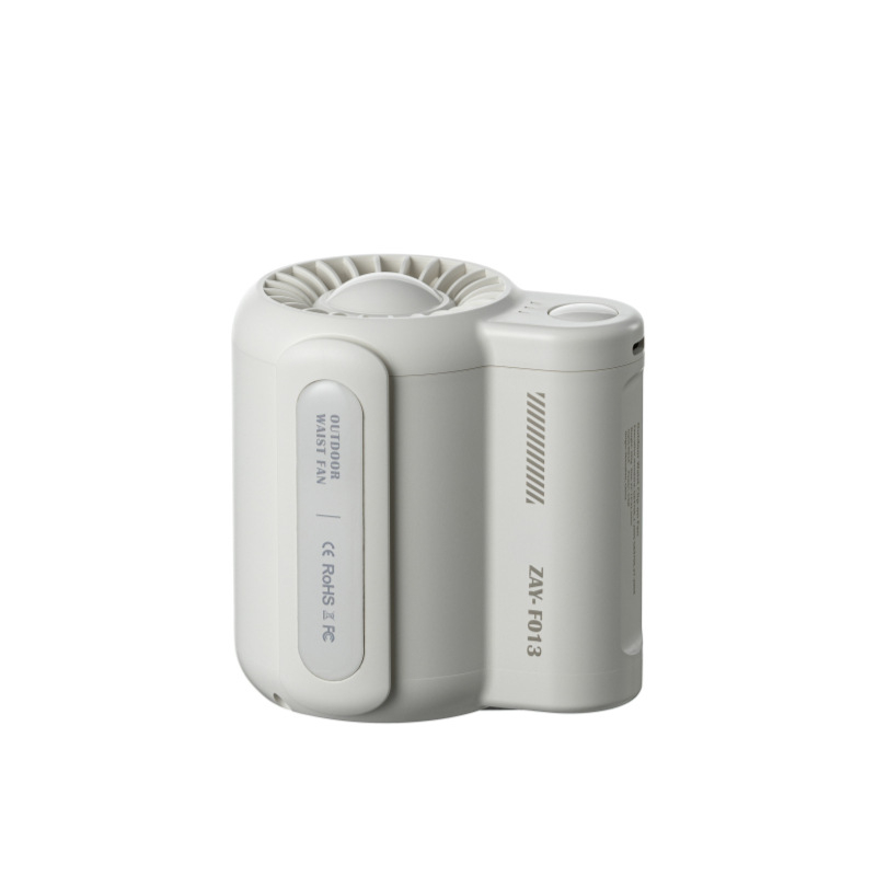 Ventilator bez lopatica za stolno korištenje s aromaterapijom, USB napajanje, ugrađena baterija 2000–4000 mAh, 4 brzine, buka ispod 36 dB, glava koja se oscilira