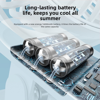 KESIJAR Ανεμιστήρας με κλιπ –φορητός και επιτραπέζιος, αναδιπλόμενος, κινητήρας χωρίς ψήκτρες, ενσωματωμένη μπαταρία 4000–6000mAh, USB τροφοδοσία, αθόρυβος (<36dB)