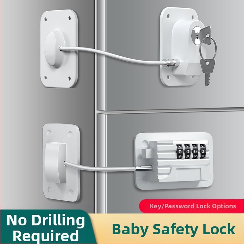 Gulongcheng 814 slaptažodžio užraktas langams ir durims – nerūdijantis plienas + ABS, vaikų saugumas, taikomas langams ir stumdomoms durims, daugiafunkcinis užraktas