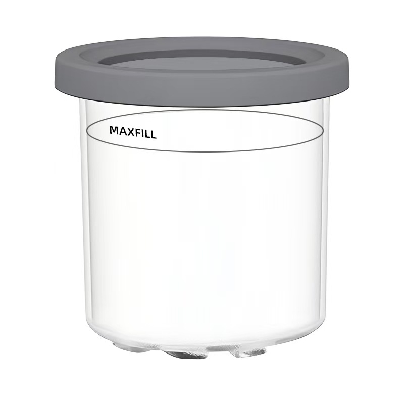 Контейнер за сладолед NC299 NC300 серия, пластмасов, модерен и минималистичен дизайн, капацитет 301-500 ml