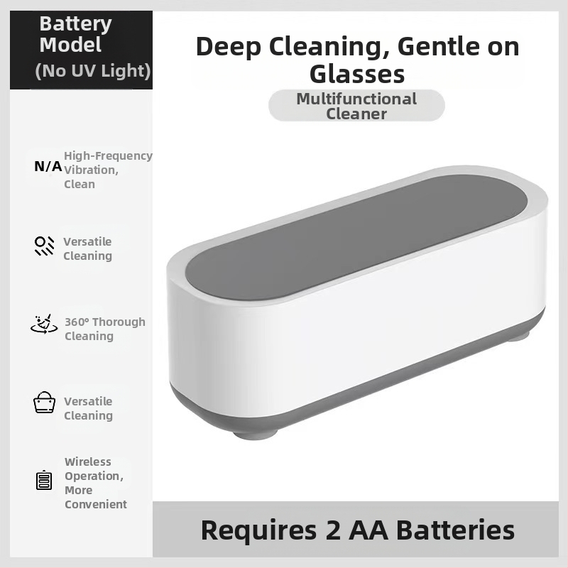 Szemüvegtisztító - mechanikus működés, USB tápegység, kapacitás 301-500 ml, PP alaplemez, gőztisztító