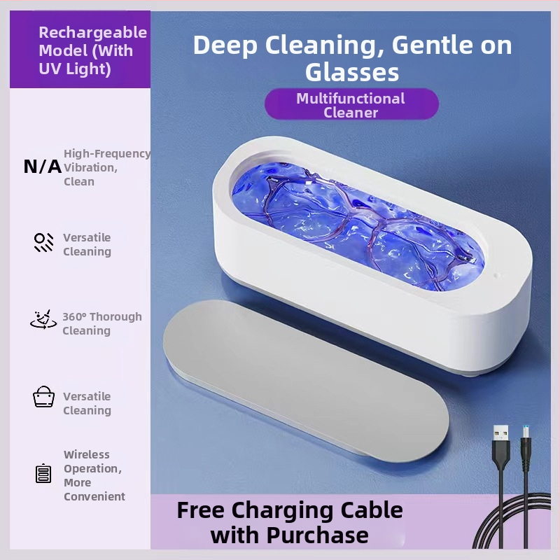 Szemüvegtisztító - mechanikus működés, USB tápegység, kapacitás 301-500 ml, PP alaplemez, gőztisztító