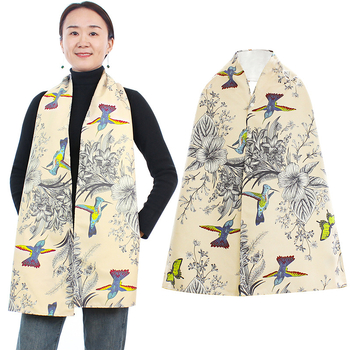 Prosopel saliva pentru copii - impermeabil, rezistent la murdărie, poliester, imprimeu floral, pentru copii 8+ ani, Brand Super Fanshengya