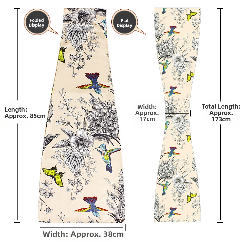 Детски лигавник за слюнки - водоустойчив, антизамърсяващ, полиестер, флорална щампа, за деца над 8 години, марка Super Fanshengya