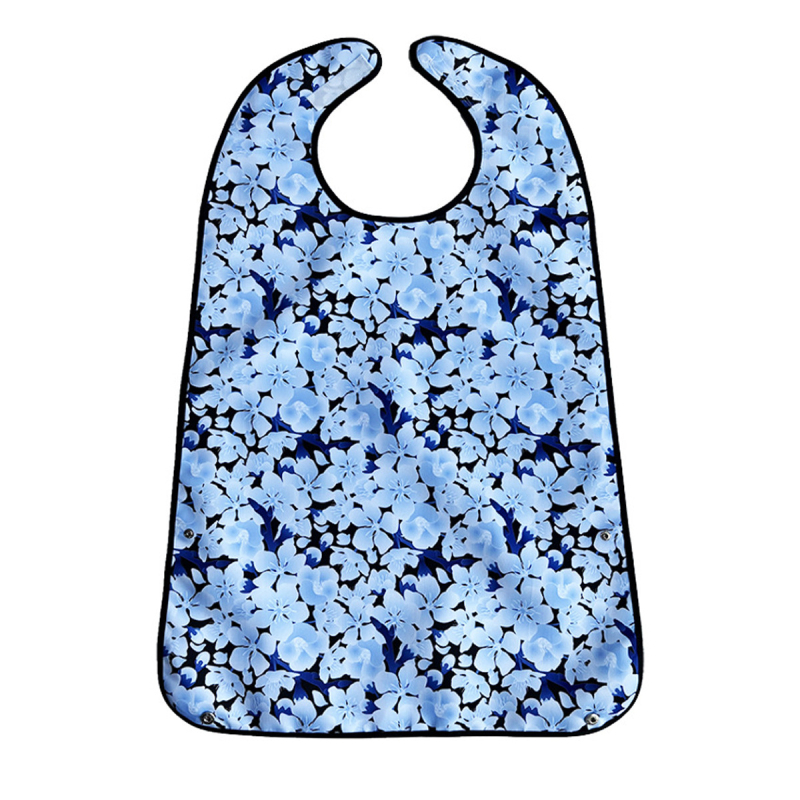 Bib pentru copii, design dublu-strat imprimat, impermeabil și rezistent la murdărire, din poliester.