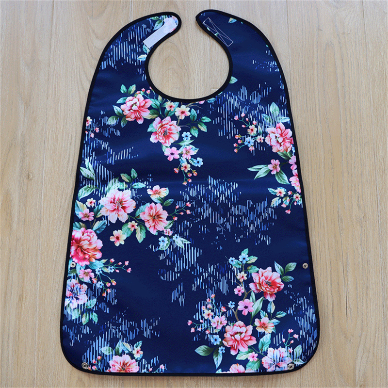 Bib pentru copii, design dublu-strat imprimat, impermeabil și rezistent la murdărire, din poliester.