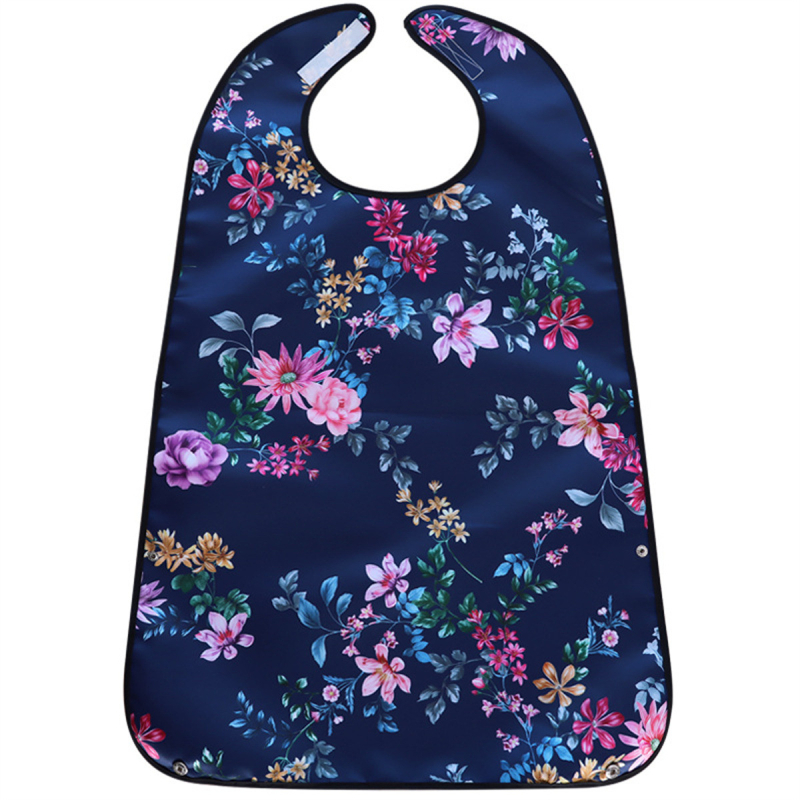 Bib pentru copii, design dublu-strat imprimat, impermeabil și rezistent la murdărire, din poliester.