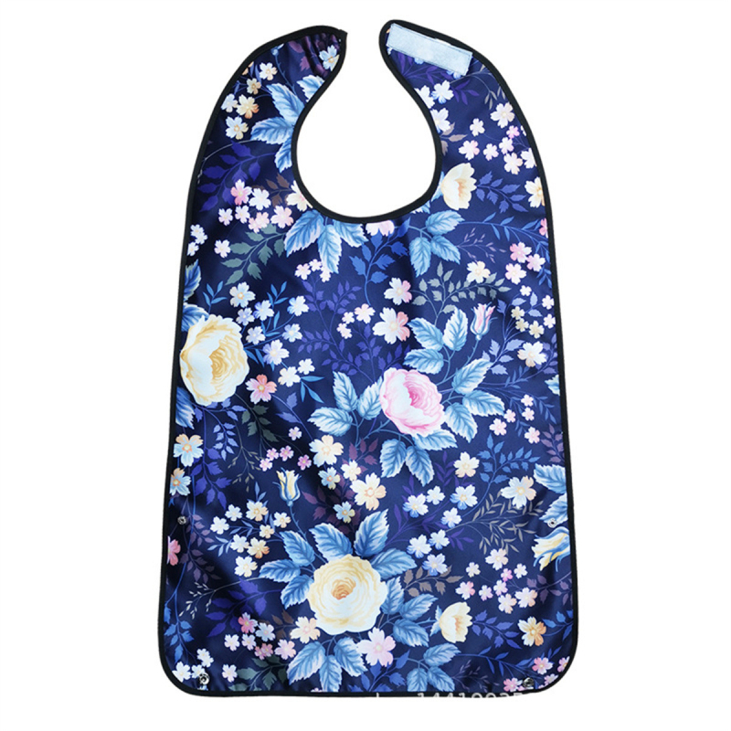 Bib pentru copii, design dublu-strat imprimat, impermeabil și rezistent la murdărire, din poliester.