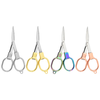 Πτυσσόμενα ψαρευτικά ψαλίδια με επίχρισμα τιτανίου, για γραμμές ψαρέματος, πάχος 1.0