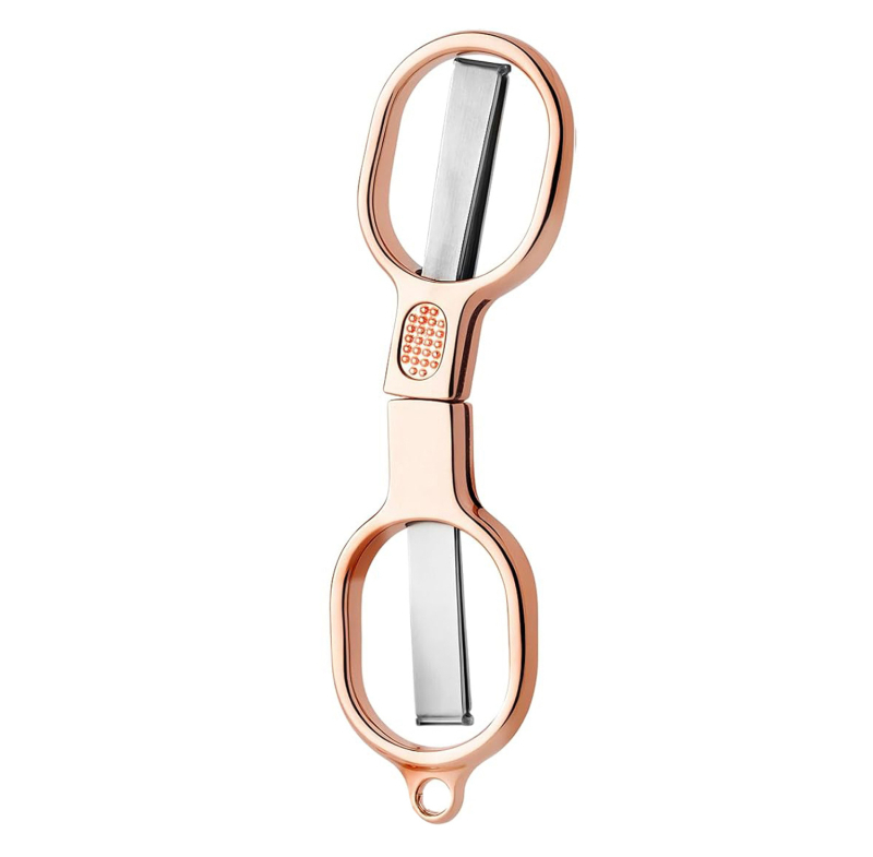 Foarfecă pliabilă cu strat titan, pentru pescuit, pentru fire de pescuit, grosime 1.0