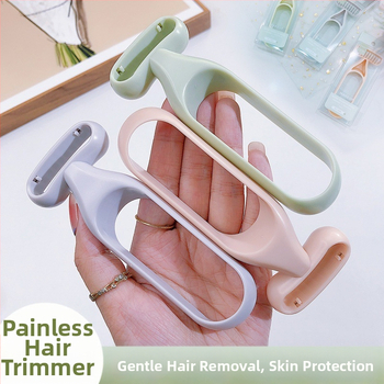 Uzacu griešanas nazis, manuālais skūšanas rīks ar importētu asmeni, korpuss no ABS un nerūsējošā tērauda