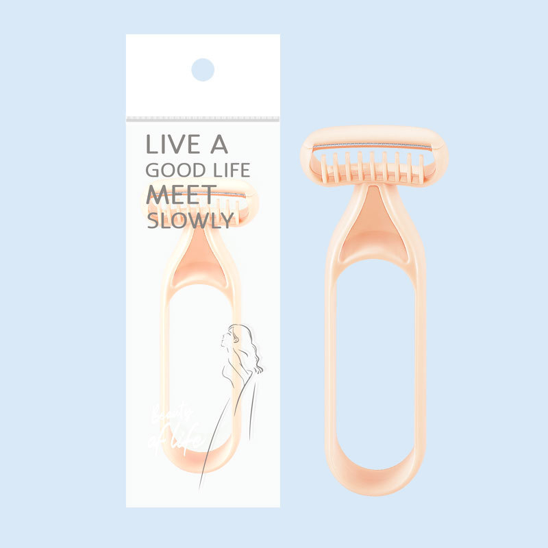 Uzacu griešanas nazis, manuālais skūšanas rīks ar importētu asmeni, korpuss no ABS un nerūsējošā tērauda