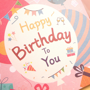 Κάρτα Ευχών 3D pop-up με μπρονζέ και κοπή (Μάρκα: Ruyi Lin; Υλικό: Ειδικό χαρτί; Διαδικασίες: Εκτύπωση, μπρονζέ, κοπή, UV επίστρωση, λαμίνωση; Απλό και μοντέρνο)