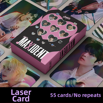 Κάρτες ευχετήριες, σετ 55 καρτών με μελάνι σε σκόνη, στυλ LOMO, συλλεκτική έκδοση