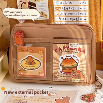 Θήκη μολυβιών Unpretentious, υφαντό υλικό, για όλους, κορεατικό στυλ (Μάρκα: Unpretentious; Υλικό: υφαντό; Φύλο: για όλους; Στυλ: κορεατικό)