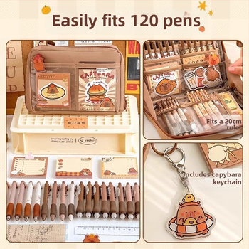 Θήκη μολυβιών Unpretentious, υφαντό υλικό, για όλους, κορεατικό στυλ (Μάρκα: Unpretentious; Υλικό: υφαντό; Φύλο: για όλους; Στυλ: κορεατικό)