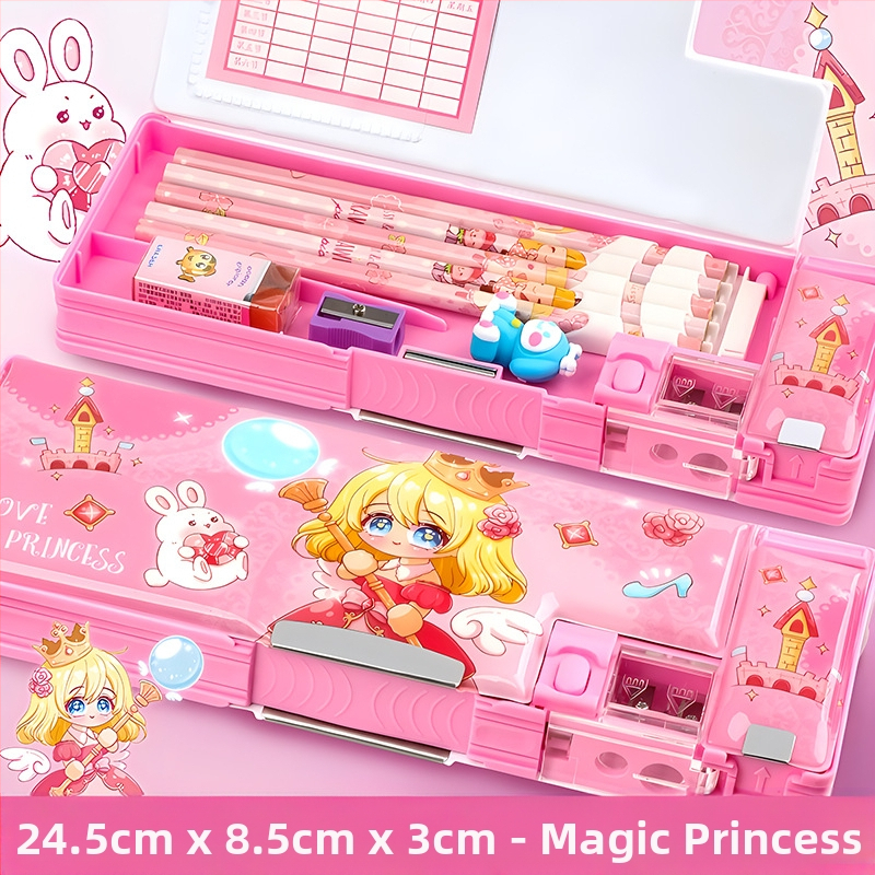 Penar pentru creioane F863, plastic, aproximativ 550 g, autorizare IP: animație joc (IP nume: Y·TIN), personalizare și imprimare a logo-ului disponibile