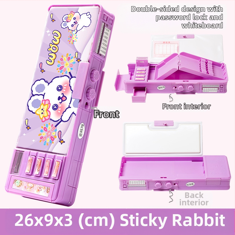 Penar pentru creioane F863, plastic, aproximativ 550 g, autorizare IP: animație joc (IP nume: Y·TIN), personalizare și imprimare a logo-ului disponibile