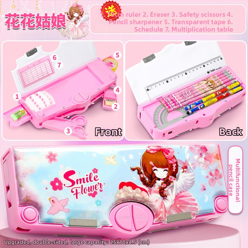 Penar pentru creioane F863, plastic, aproximativ 550 g, autorizare IP: animație joc (IP nume: Y·TIN), personalizare și imprimare a logo-ului disponibile