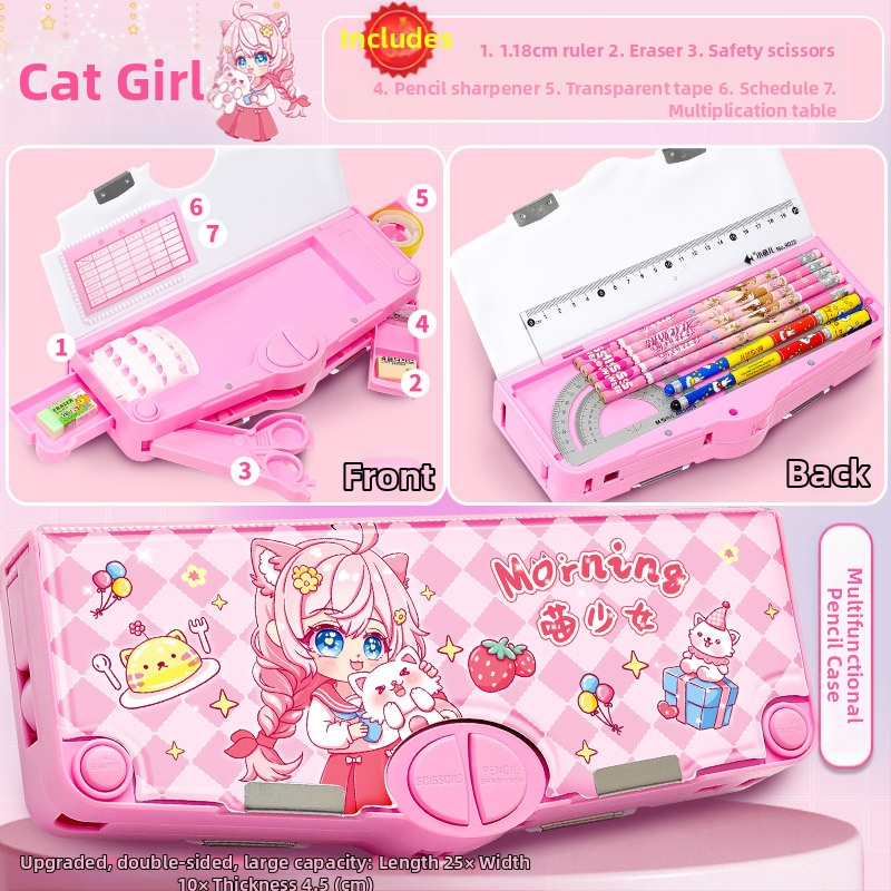 Penar pentru creioane F863, plastic, aproximativ 550 g, autorizare IP: animație joc (IP nume: Y·TIN), personalizare și imprimare a logo-ului disponibile