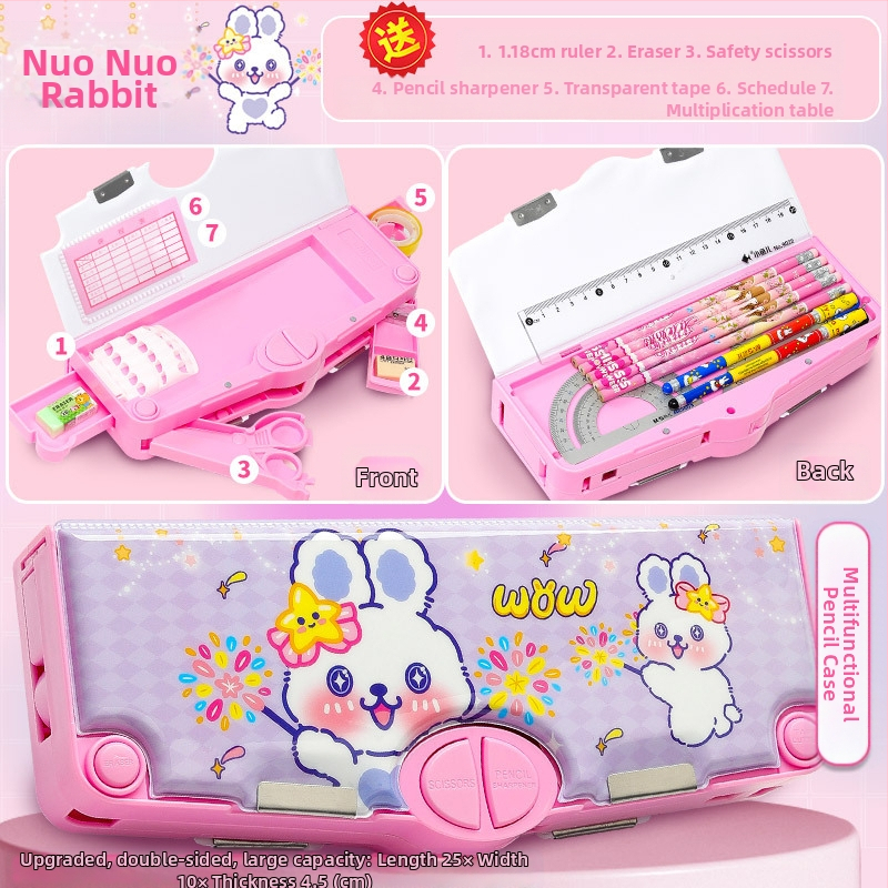 Penar pentru creioane F863, plastic, aproximativ 550 g, autorizare IP: animație joc (IP nume: Y·TIN), personalizare și imprimare a logo-ului disponibile