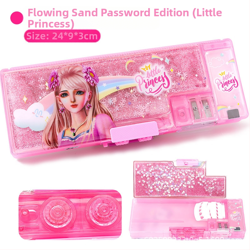 Penar pentru creioane F863, plastic, aproximativ 550 g, autorizare IP: animație joc (IP nume: Y·TIN), personalizare și imprimare a logo-ului disponibile