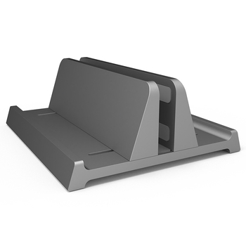 Στήριγμα κάθετης τοποθέτησης για φορητό υπολογιστή, κράμα αλουμινίου, 546 γρ, συμβατό με τους περισσότερους φορητούς, επιτραπέζιος τύπος