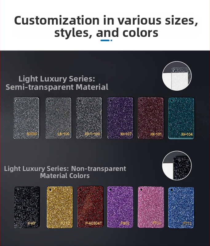 Prozirni akrilni štednjak s ključem, kuboidnog oblika i prilagodljivim logotipom