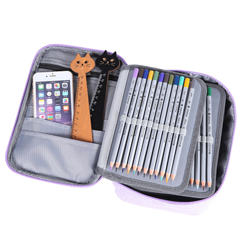 Τσαντάκι μολυβιών μεγάλης χωρητικότητας για σκίτσο και ζωγραφική – Μοντέλο HS-275, υλικό ματ, 310 g, 60 τεμάχια ανά κουτί, Huishu Luggage