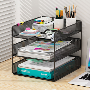 Μεταλλικός οργανωτής αρχείων γραφείου με κλιπ πολλαπλών σελίδων, μοντέλο 12, προσαρμόσιμο