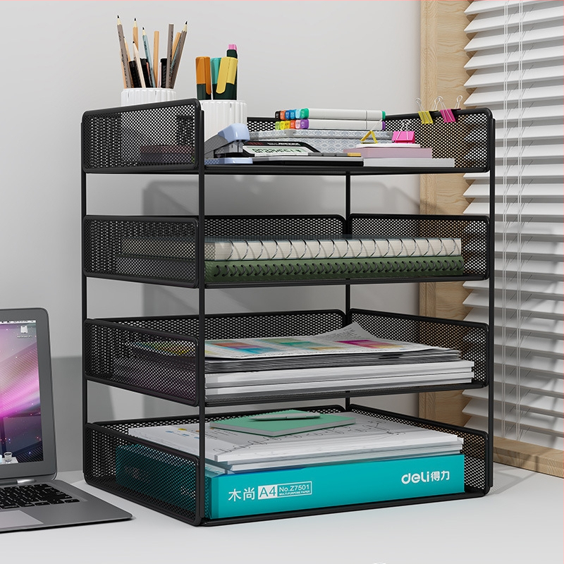 Μεταλλικός οργανωτής αρχείων γραφείου με κλιπ πολλαπλών σελίδων, μοντέλο 12, προσαρμόσιμο