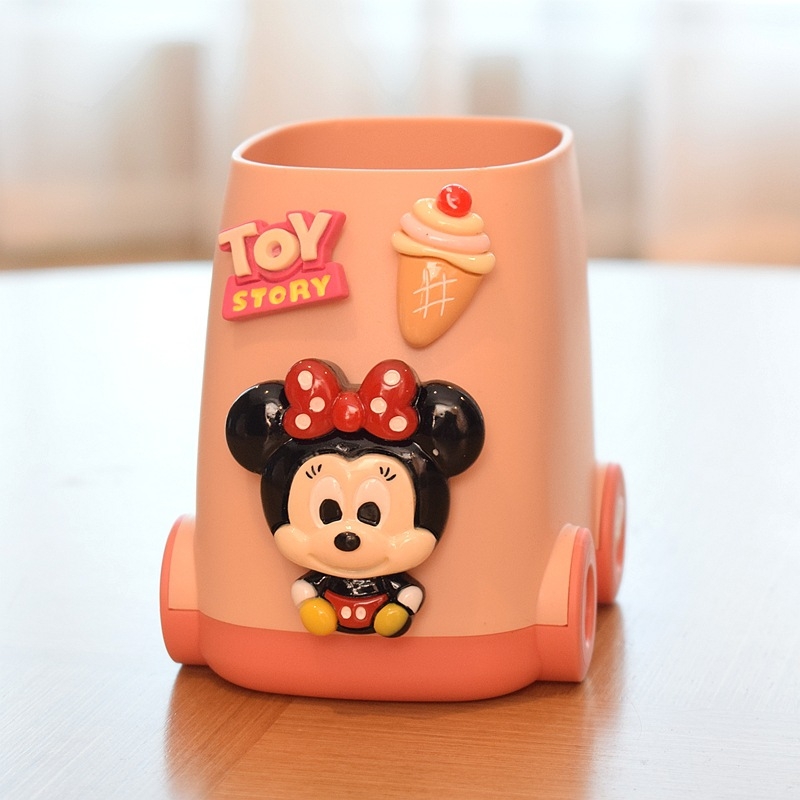 Držač olovaka za djecu — crtani dizajnerski stolni organizator, velika zapremina, PP materijal, uvoz, IP dozvola