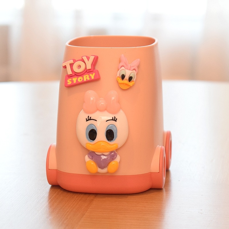 Držač olovaka za djecu — crtani dizajnerski stolni organizator, velika zapremina, PP materijal, uvoz, IP dozvola