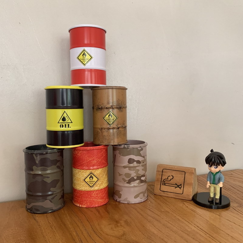 Metalinė stalų laikymo dėžutė iš cinko lakštų, 18 L talpa, su išspausdintu logotipu, skirta organizavimui automobilyje, miegamajame ir ant stalo