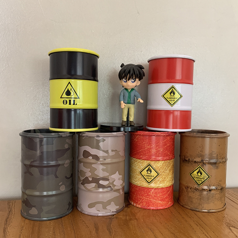 Metalinė stalų laikymo dėžutė iš cinko lakštų, 18 L talpa, su išspausdintu logotipu, skirta organizavimui automobilyje, miegamajame ir ant stalo