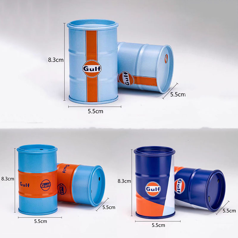 Metalinė stalų laikymo dėžutė iš cinko lakštų, 18 L talpa, su išspausdintu logotipu, skirta organizavimui automobilyje, miegamajame ir ant stalo