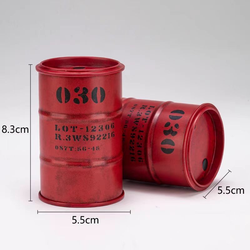 Metalinė stalų laikymo dėžutė iš cinko lakštų, 18 L talpa, su išspausdintu logotipu, skirta organizavimui automobilyje, miegamajame ir ant stalo